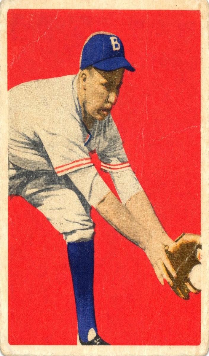 1949 Bowman Pee Wee Reese #36 card