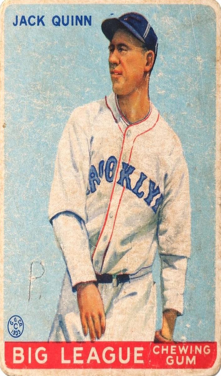 1933 Jack Quinn #78