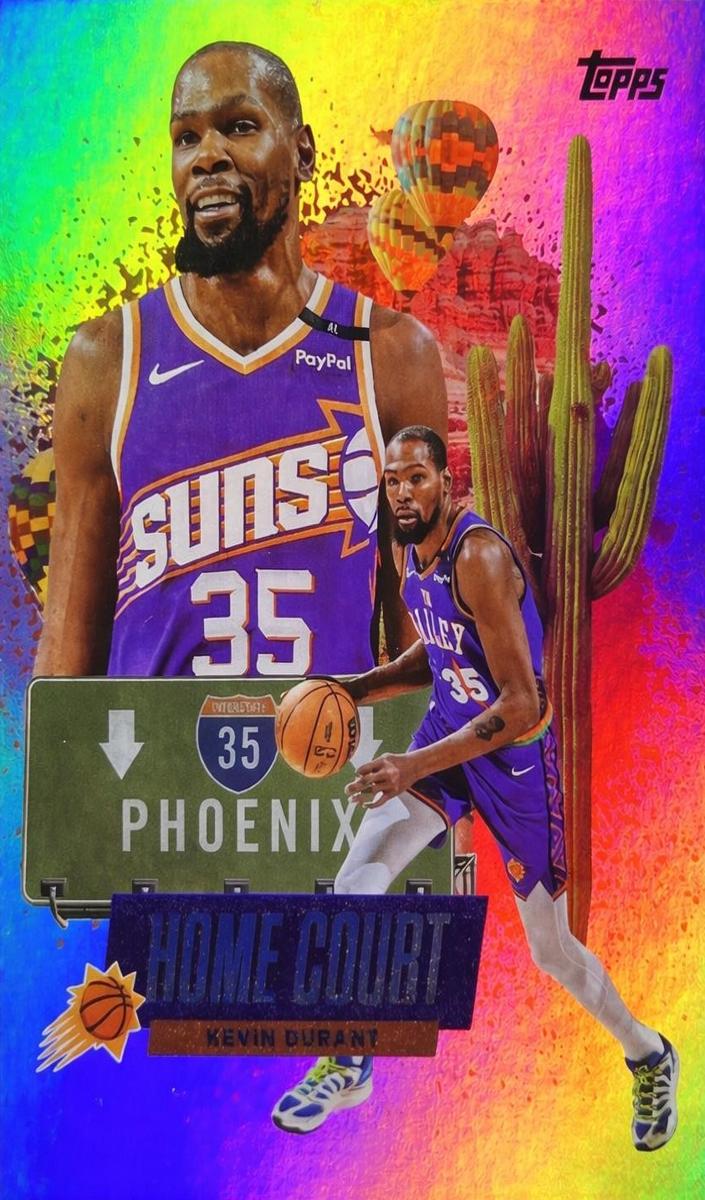 2025 Topps Home Court Kevin Durant #HCA-6 card