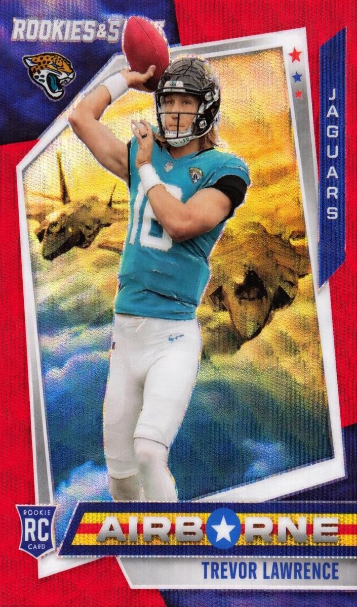 2021 Trevor Lawrence [Red Plaid Prizm] #AB-16
