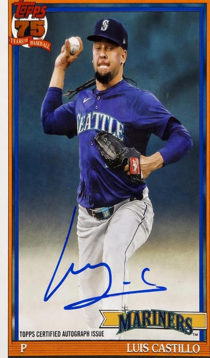 2026 Topps Luis Castillo #91A-LC card