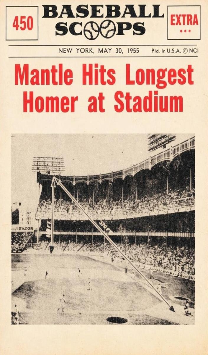 1961 Mickey Mantle #450