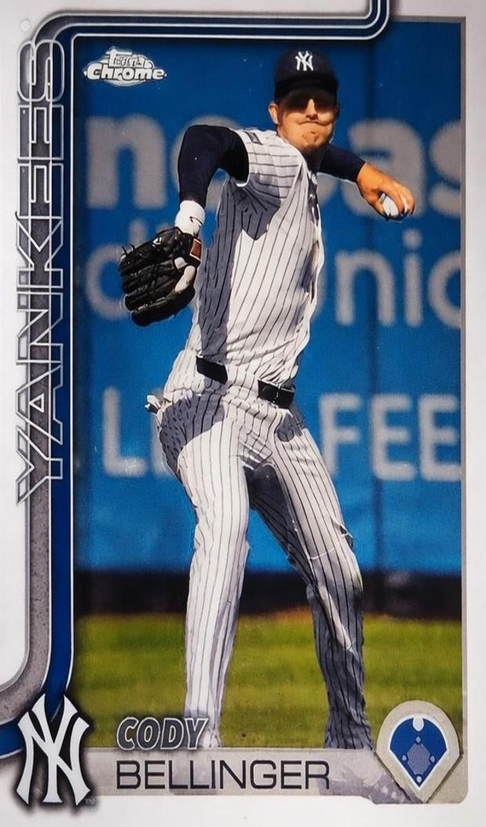 Cody Bellinger 2025 Topps Chrome Baseball card