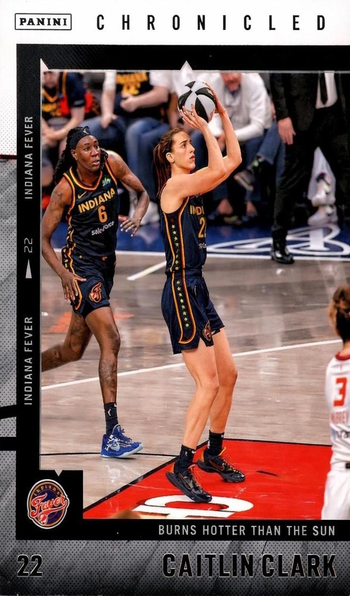 2025 Panini Caitlin Clark Chronicled Caitlin Clark #28 card