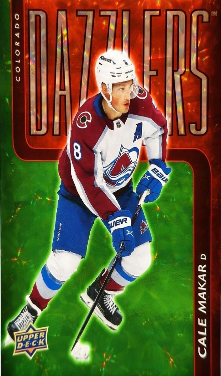 2025 Upper Deck Cale Makar [Red] #DZ-31 card