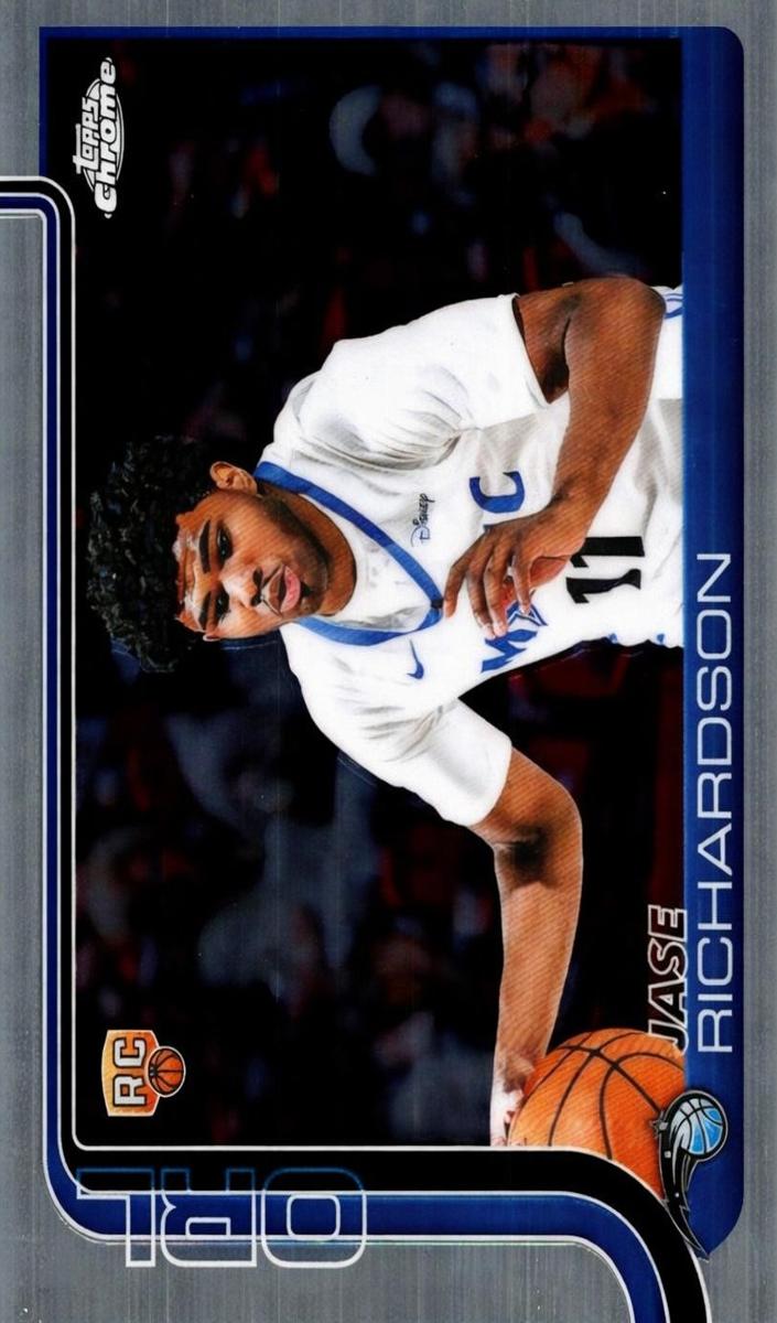 Jase Richardson 2025-26 Topps Chrome Basketball card