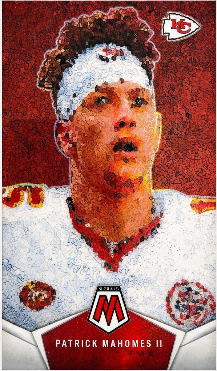 2024 Panini Mosaic Patrick Mahomes front