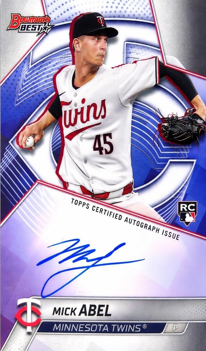 Mick Abel 2025 Bowman s Best Of 2025 Autographs Baseball