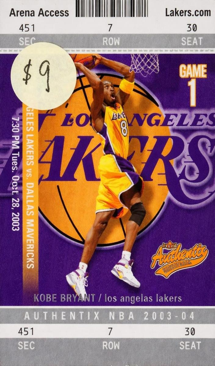 2003 Kobe Bryant #25