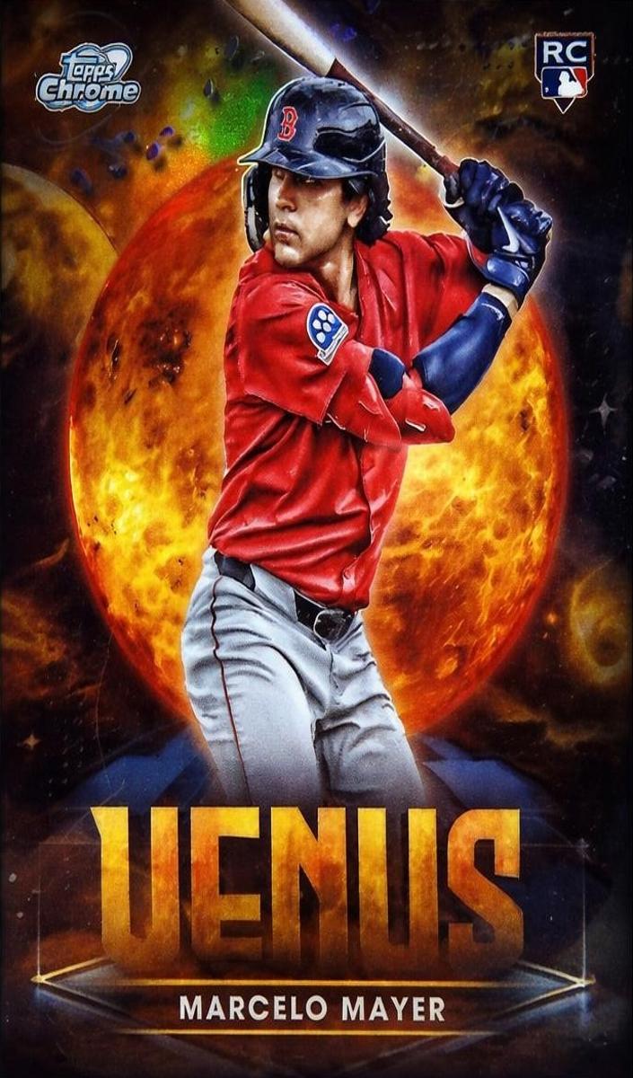 2025 Topps Cosmic Chrome Planetary Pursuit Marcelo Mayer #PPV-10 card