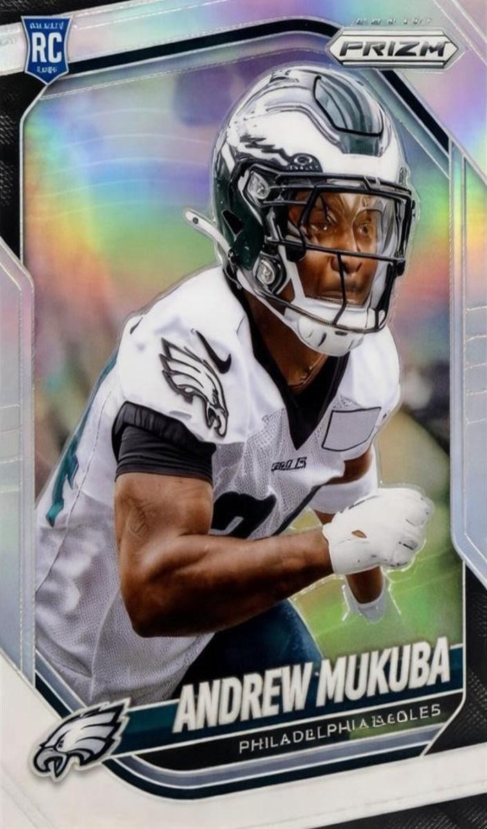 2025 Panini Prizm Andrew Mukuba #330 card
