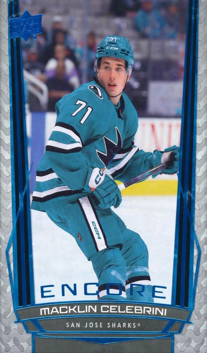 2025 Macklin Celebrini [Blue] #E-10