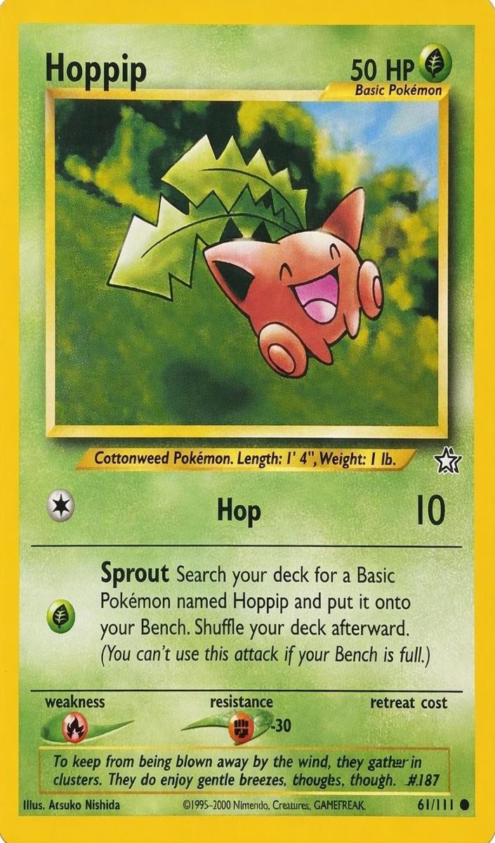 Hoppip 2000 Pokemon Neo Genesis