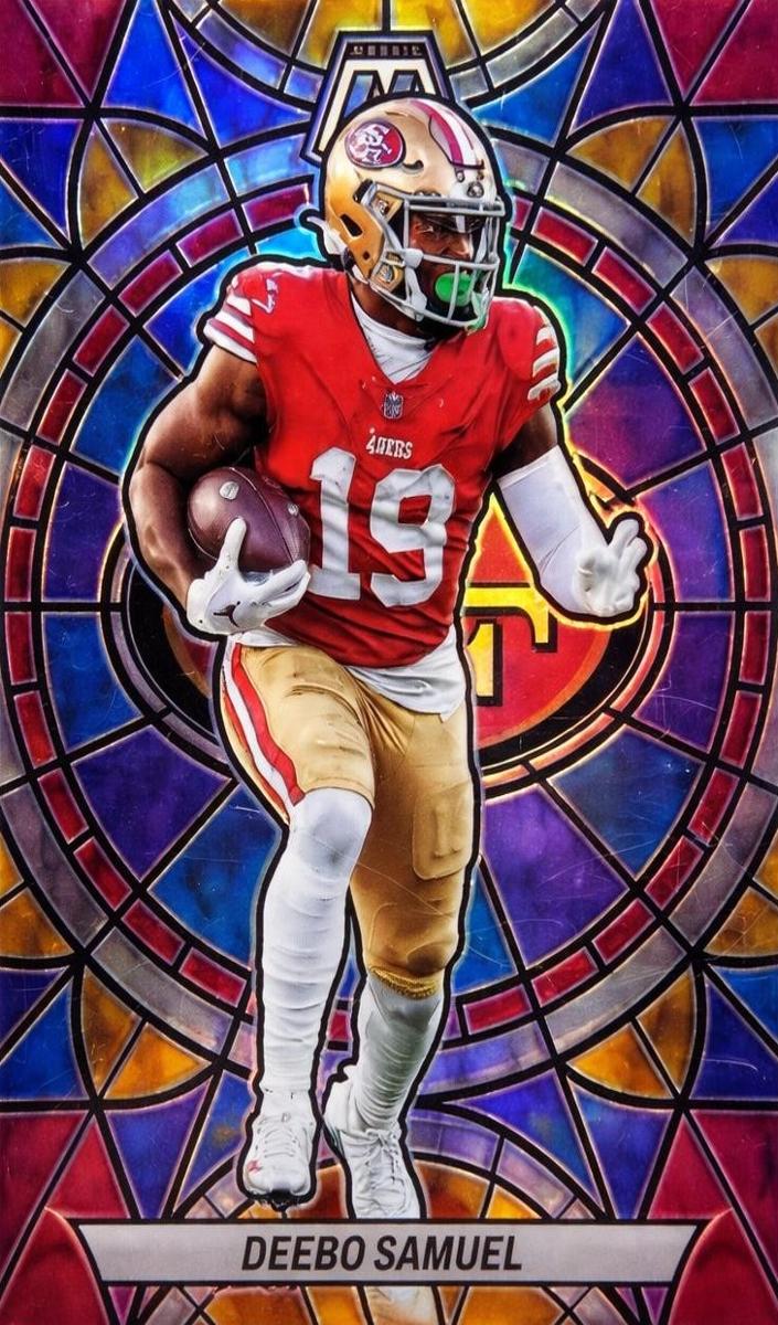 2023 Panini Mosaic Stained Glass Deebo Samuel #SG-19 card