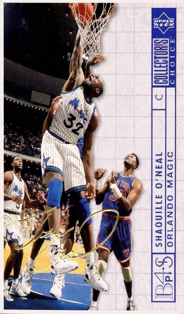 1994 Shaquille O'Neal [Gold Signature] #390