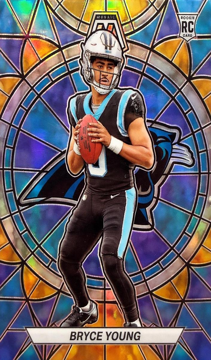 2023 Panini Mosaic Stained Glass Bryce Young #SG-21 card
