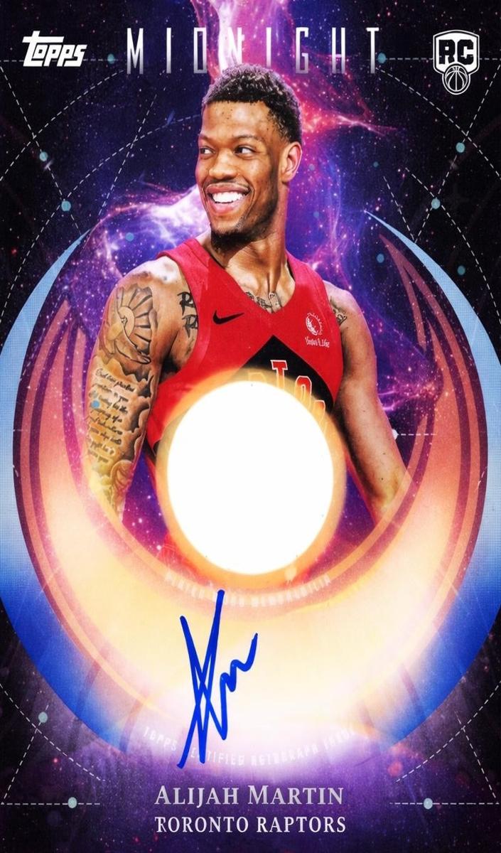 2025 Topps Midnight Alijah Martin #RJA-AM card