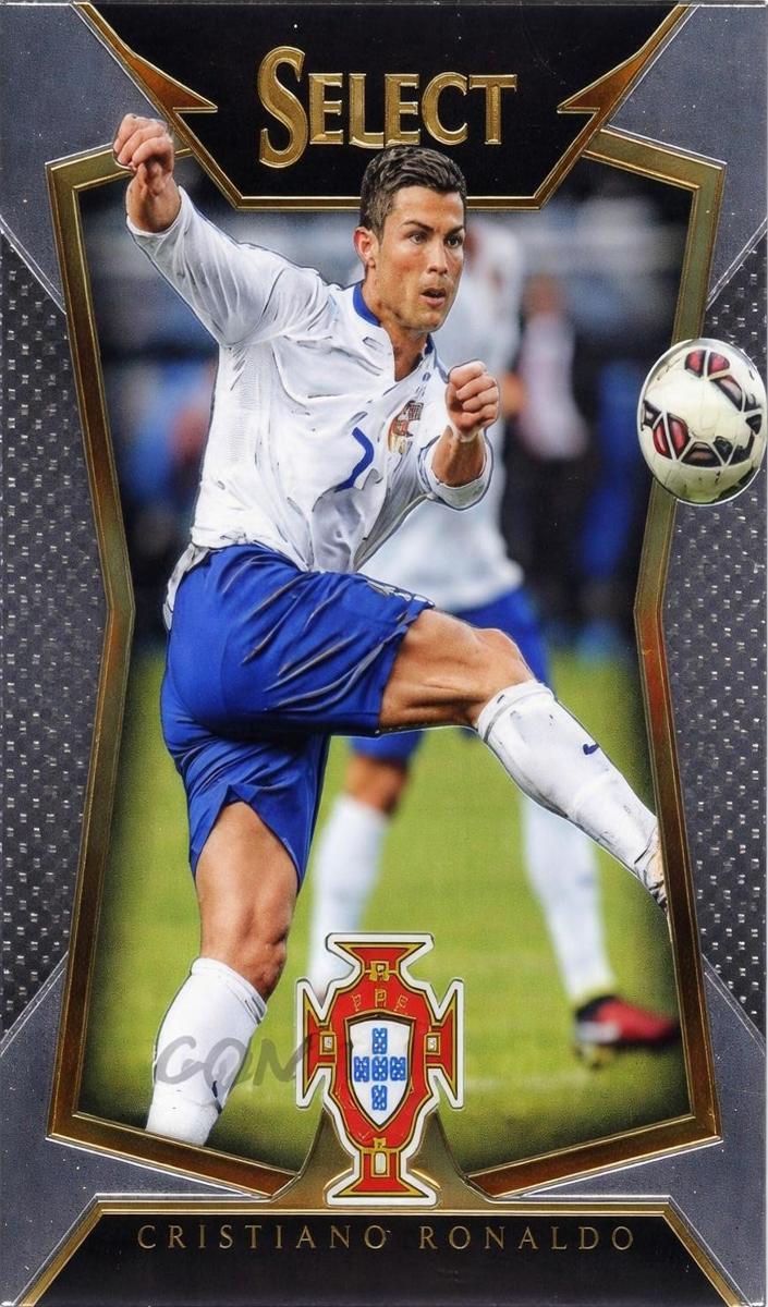 2015 Panini Select Cristiano Ronaldo #36 card