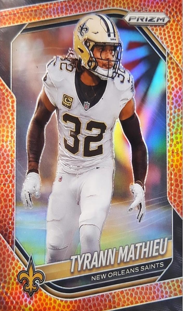 Tyrann Mathieu 2025 Prizm Football card