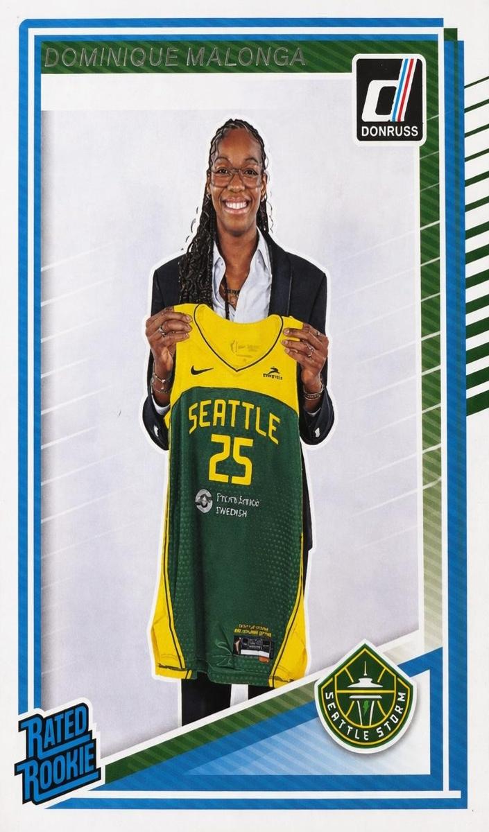 2025 Panini Donruss WNBA Dominique Malonga #89 card