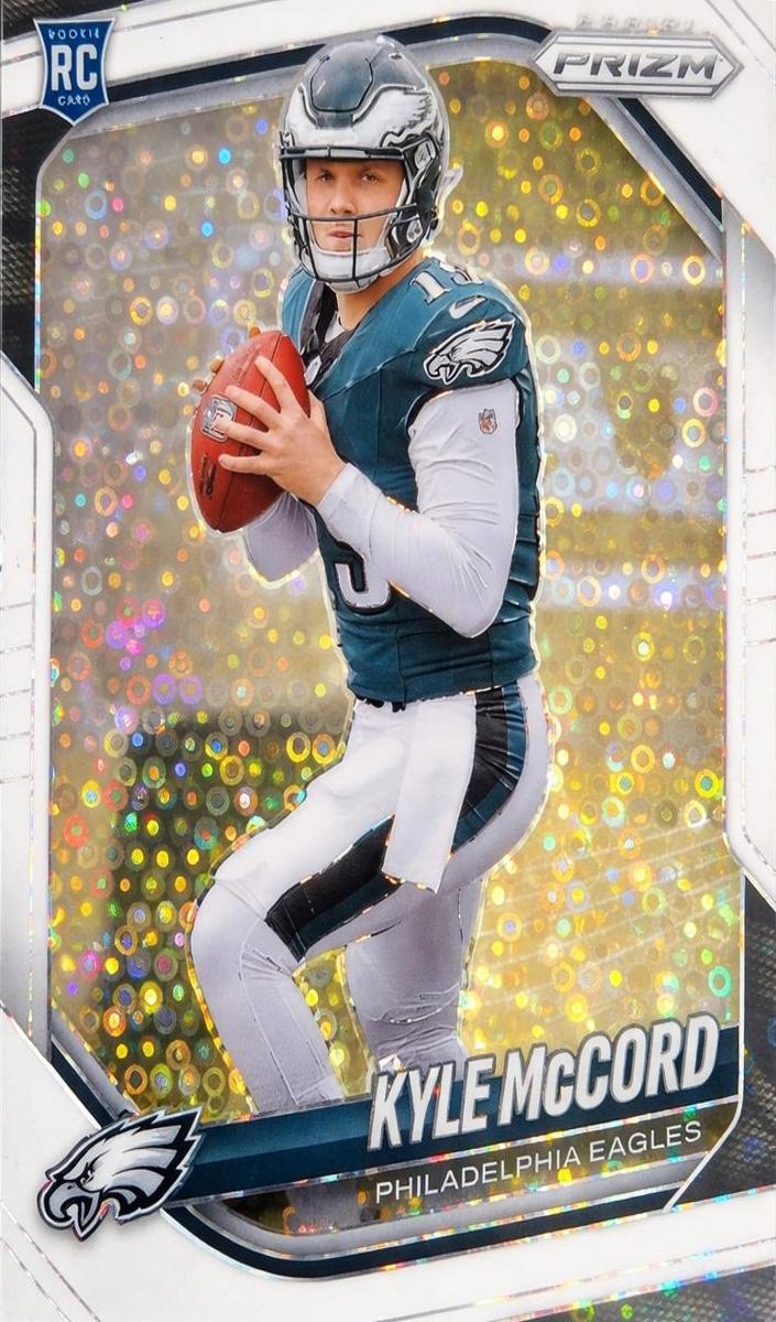 2025 Panini Prizm Kyle McCord [Purple Ice] #377 card