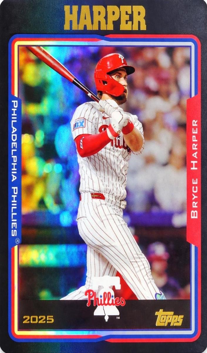 2025 Bryce Harper [Black Foilboard] #255