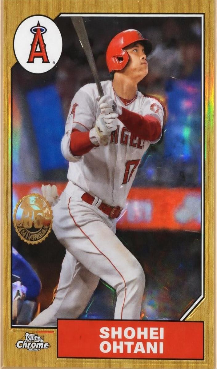 2022 Topps Chrome Shohei Ohtani [Gold] #87BC-2 card