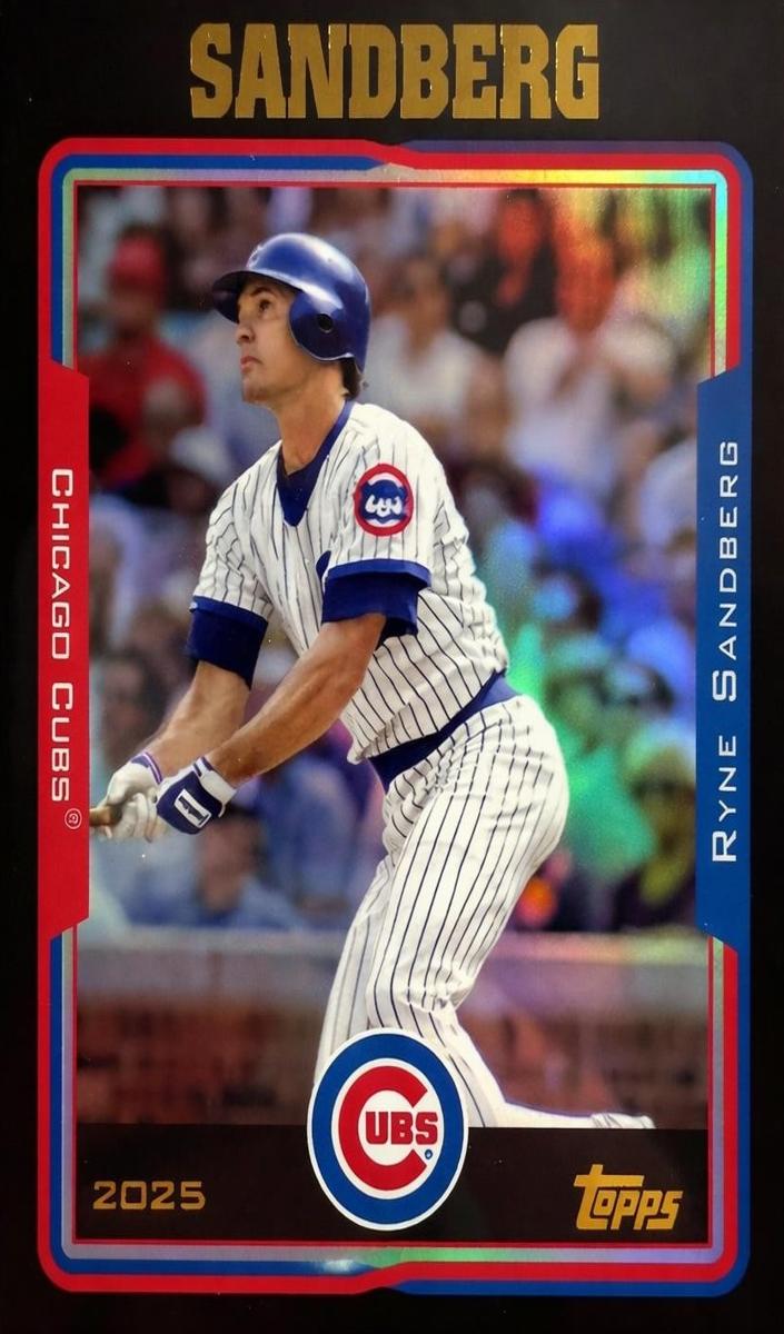 2025 Ryne Sandberg [Black Foilboard] #299