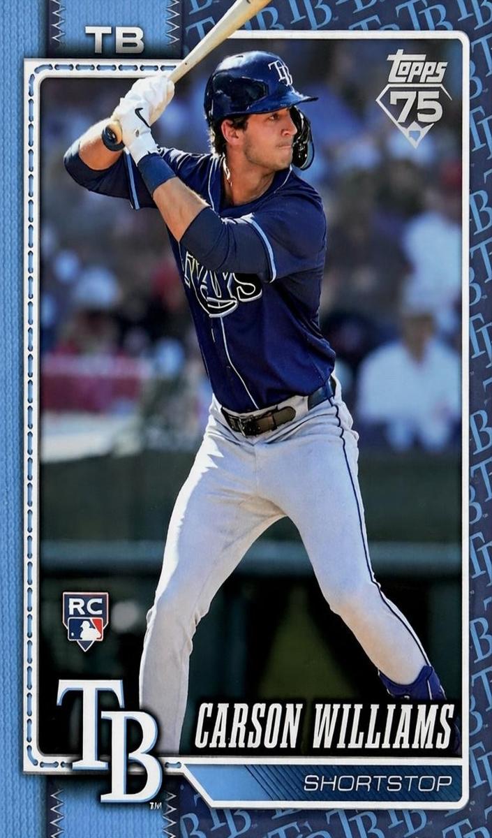 Carson Williams 2026 Topps Baseball card