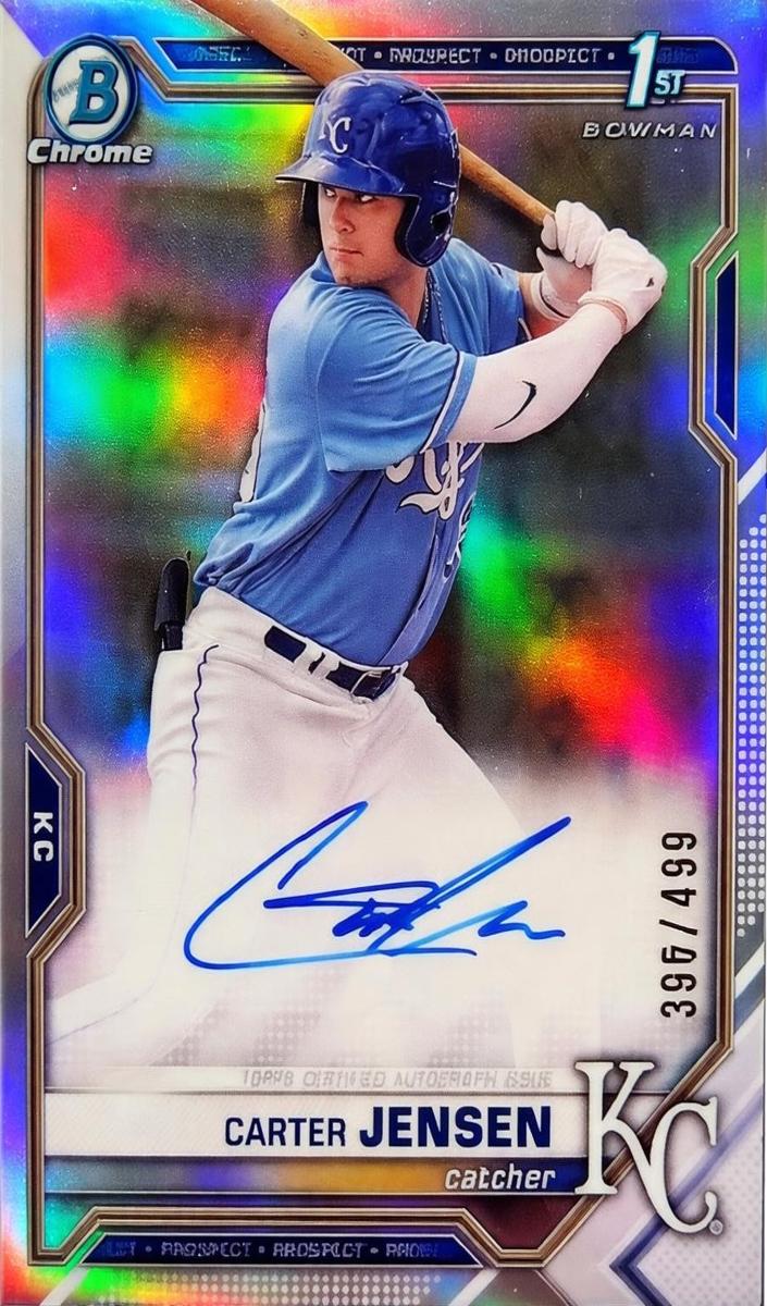 2021 Carter Jensen [Refractor] #CDA-CJ