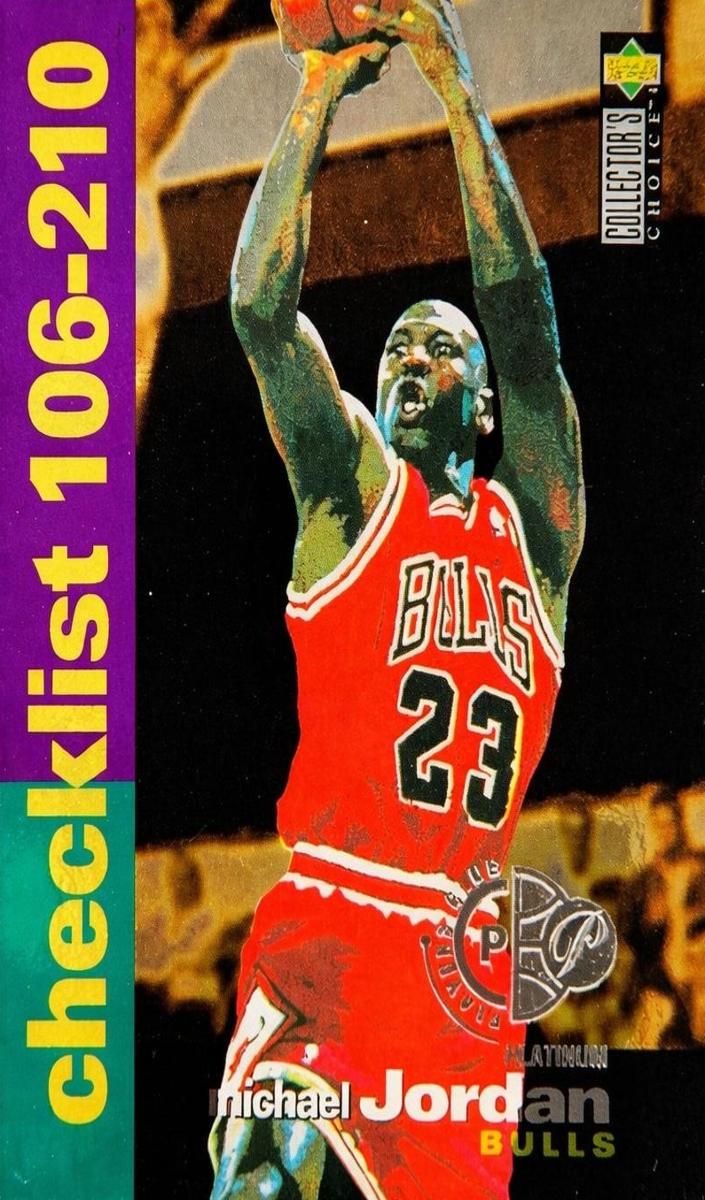 1995 Michael Jordan [Player's Club Platinum] #210