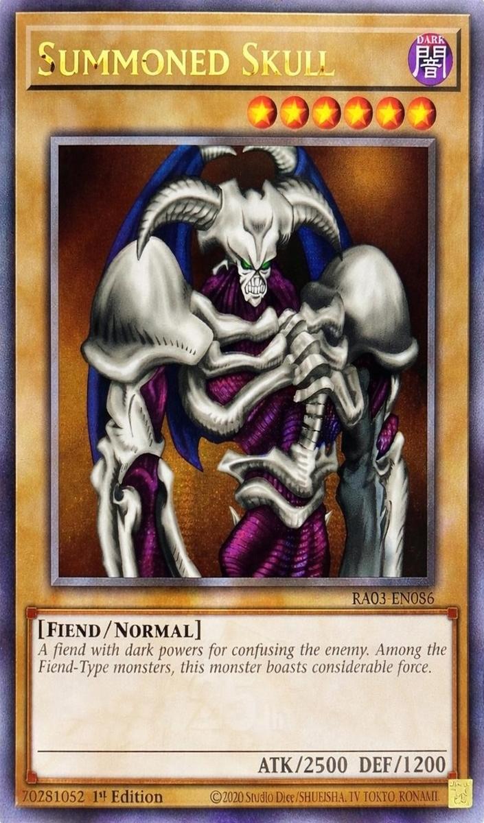2024 Yu-Gi-Oh Quarter Century 1ST ED-QUARTER CENTURY SCR. #EN086 Summoned Skull front