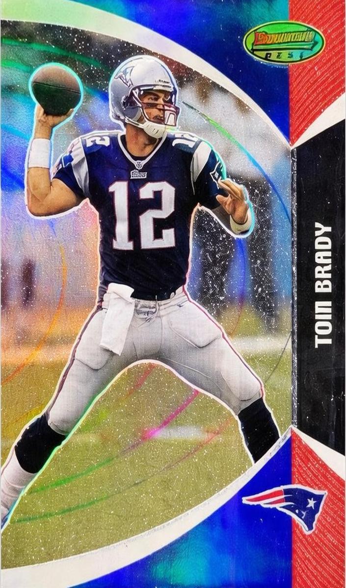 2003 Bowman's Best Tom Brady [Red] #34 card