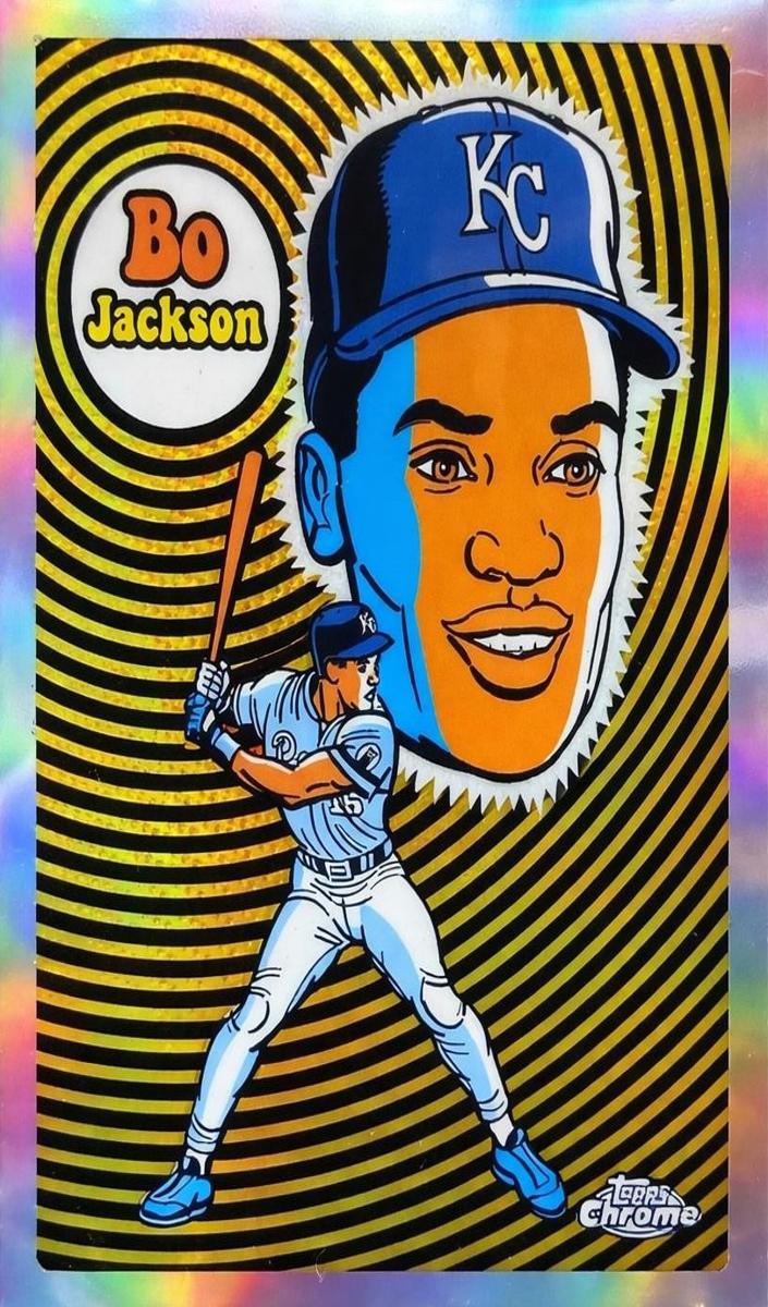 2023 Topps Chrome Bo Jackson #UV-11 card