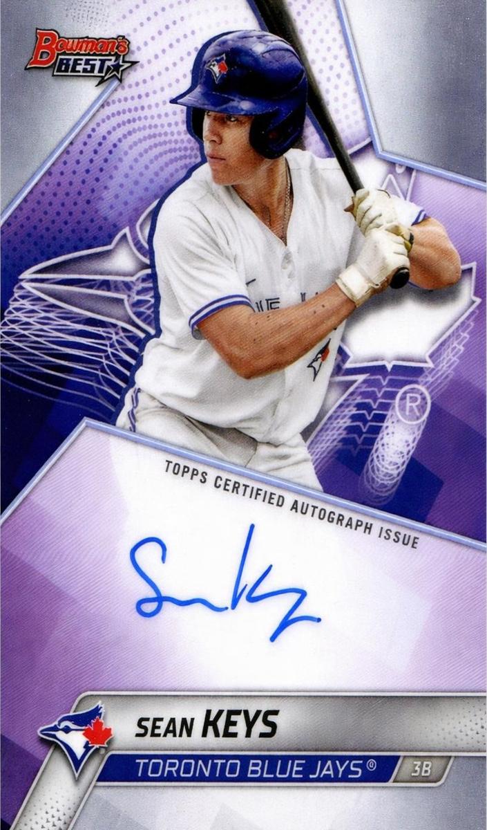 Sean Keys 2025 Bowmans Best card