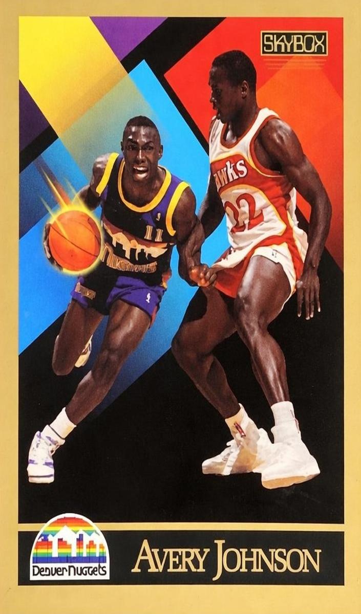 1990 Avery Johnson #380