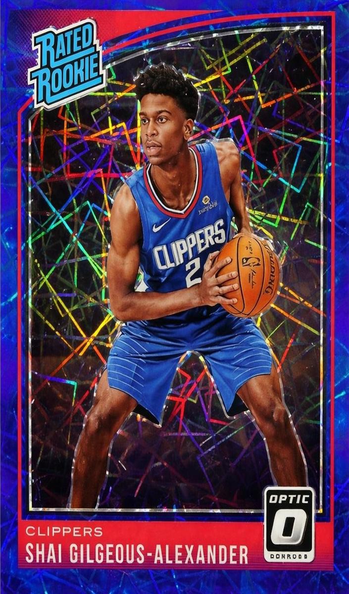 2018 Shai Gilgeous-Alexander [Blue Velocity] #162