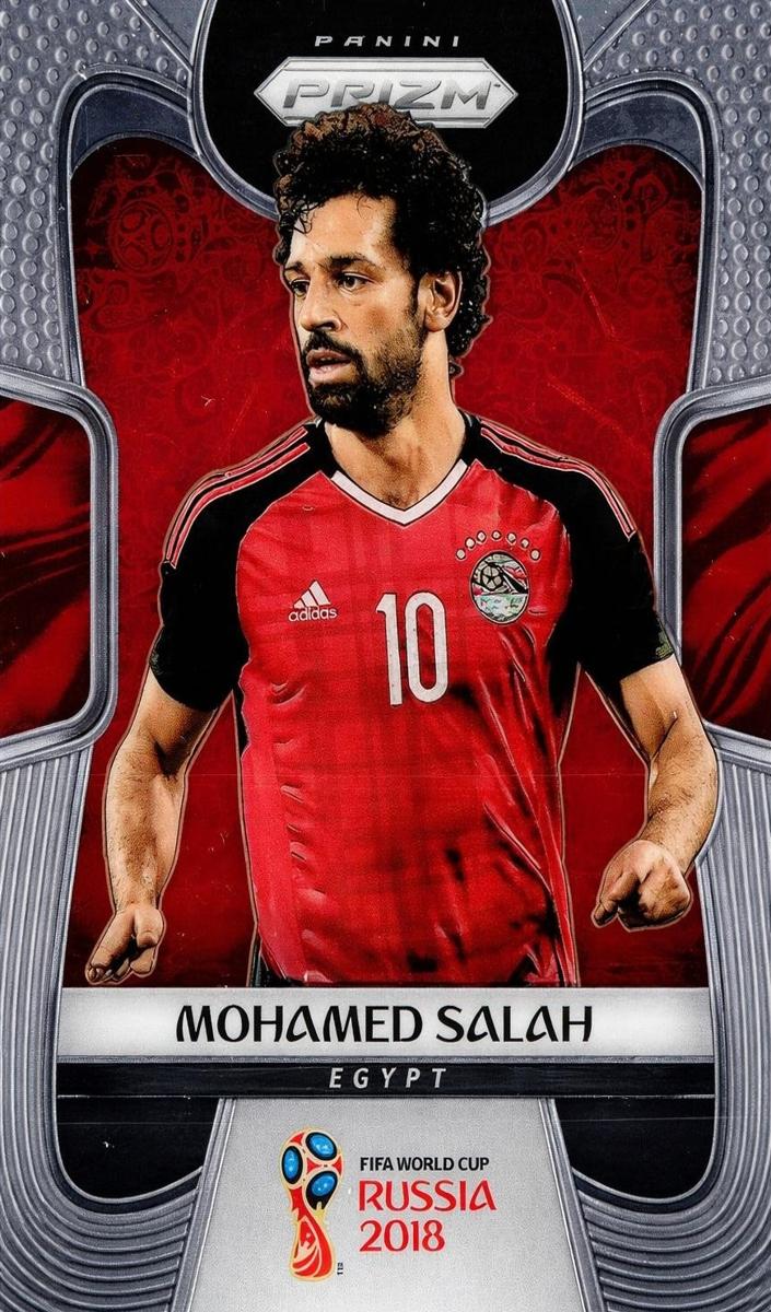 Mohamed Salah 2018 Panini Prizm World Cup Soccer