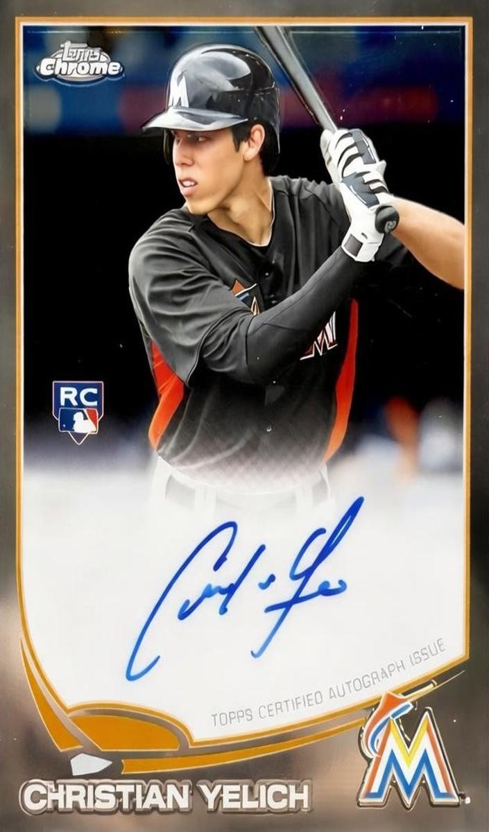 2013 Christian Yelich #CY