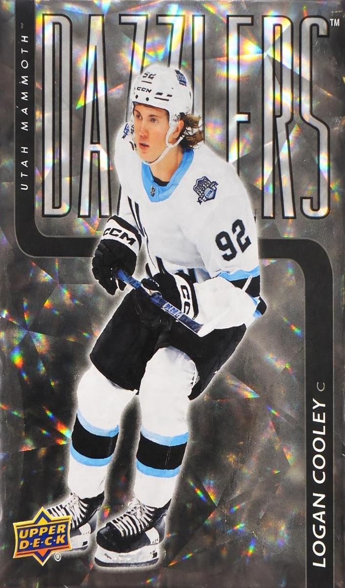 2025 Upper Deck Logan Cooley [Black] #DZ-21 card