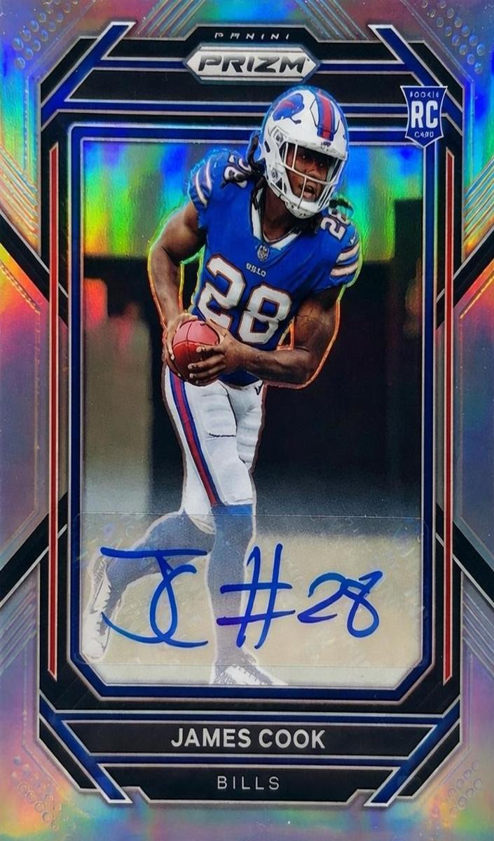 James Cook 2022 Prizm Football card