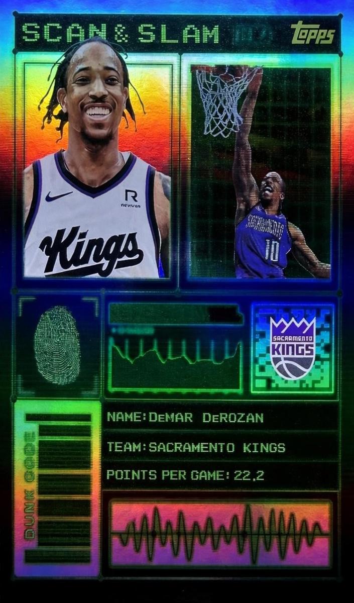 DeMar Derozan 2025 Topps Basketball card