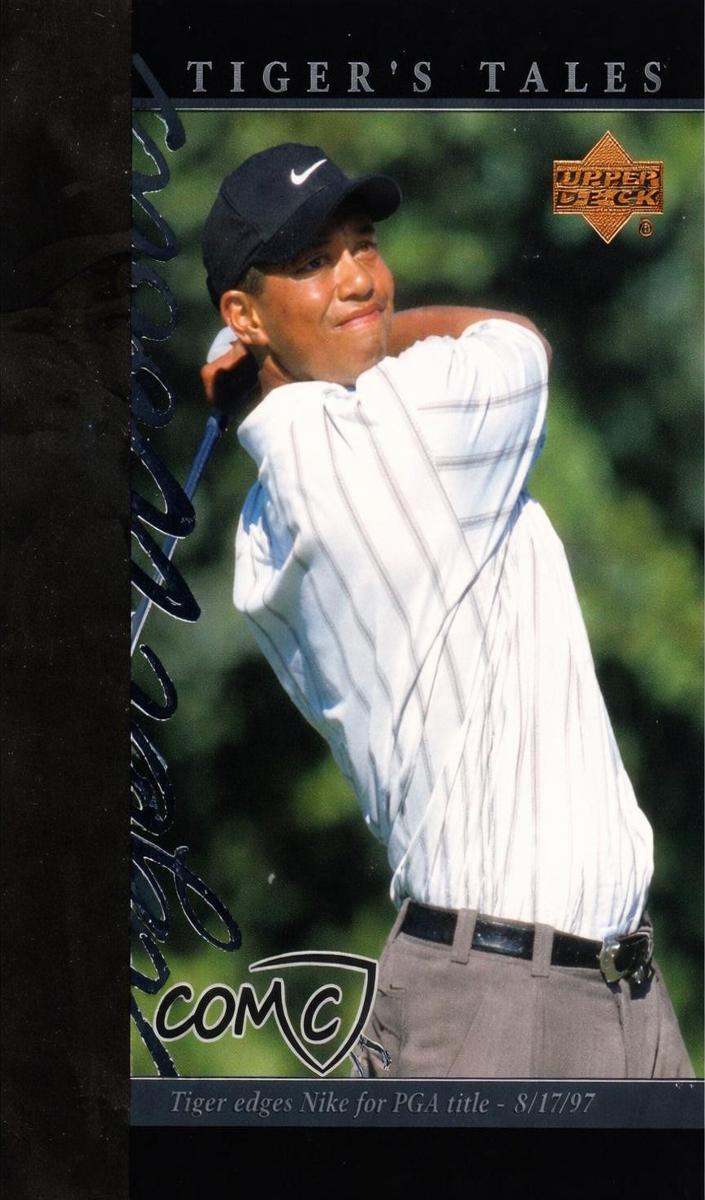 Tiger Woods - 2001 Upper Deck Golf