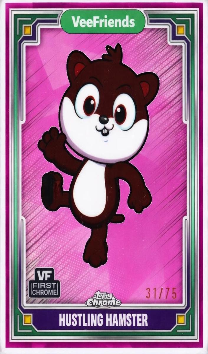 2025 Hustling Hamster [Pink Refractor] #41