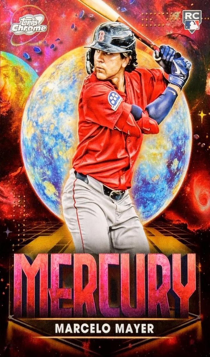 2025 Topps Cosmic Chrome Planetary Pursuit Marcelo Mayer #PPM-10 card