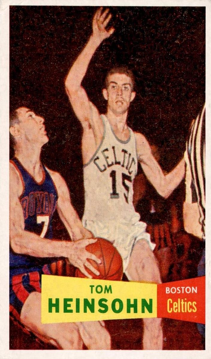 1957 Tom Heinsohn #19