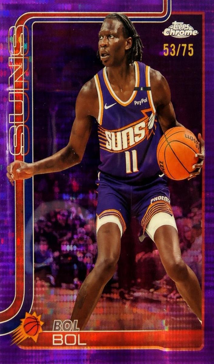 Bol Bol 2025-26 Topps Chrome Basketball card