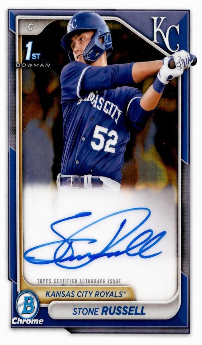 Stone Russell 2024 Bowman Chrome Baseball card