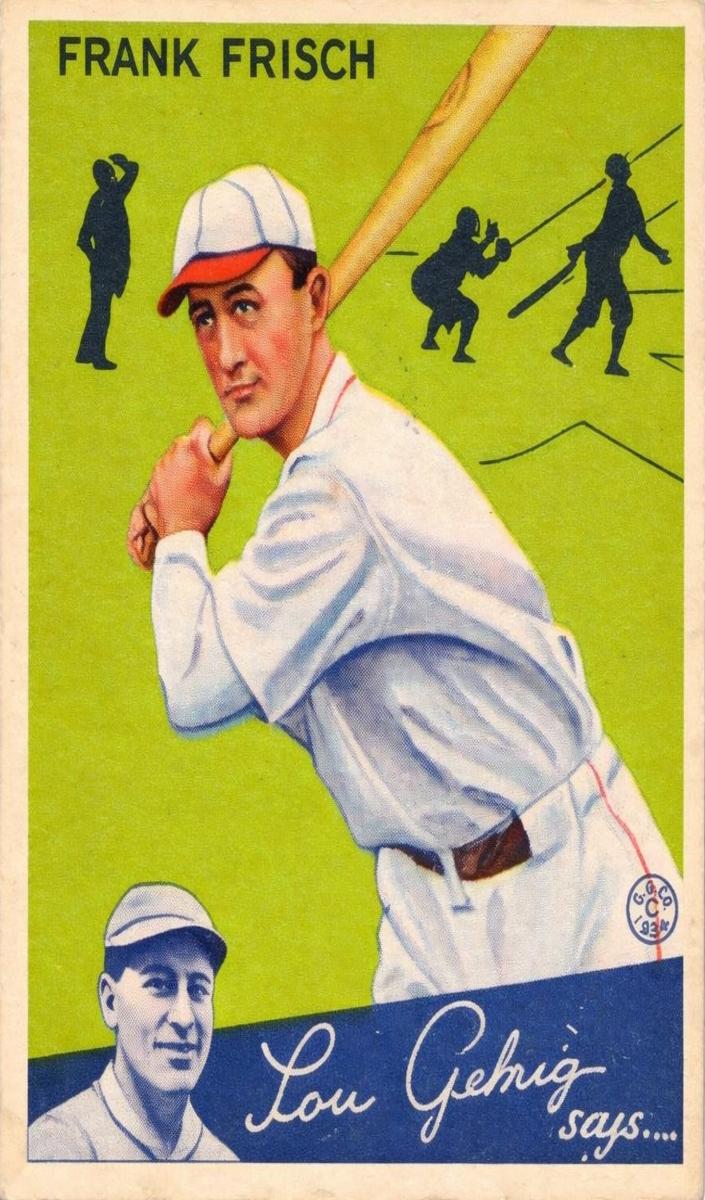 1934 Frank Frisch #13