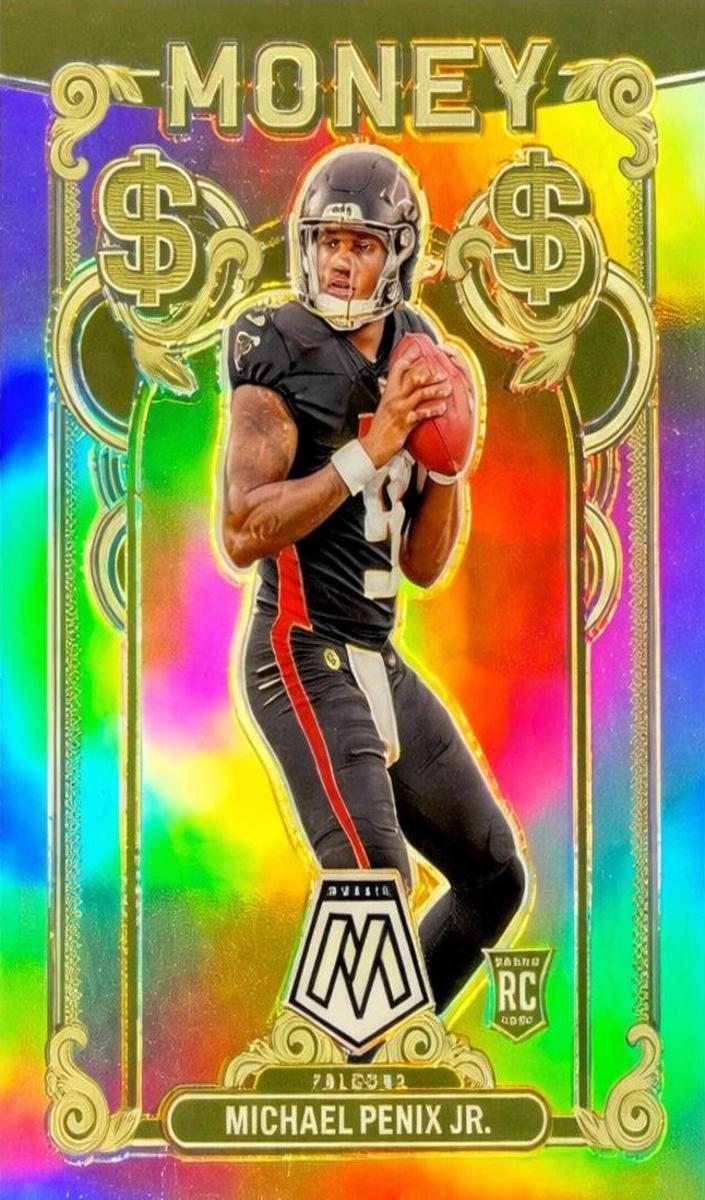 2024 Panini Mosaic Money Michael Penix Jr. #5 card
